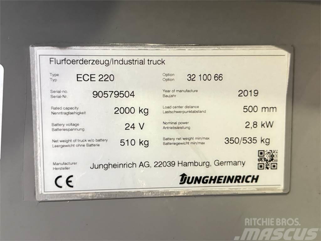 Jungheinrich ECE 220 100-66 - BJ. 2019 - SONDERPREIS Minibagger < 7t