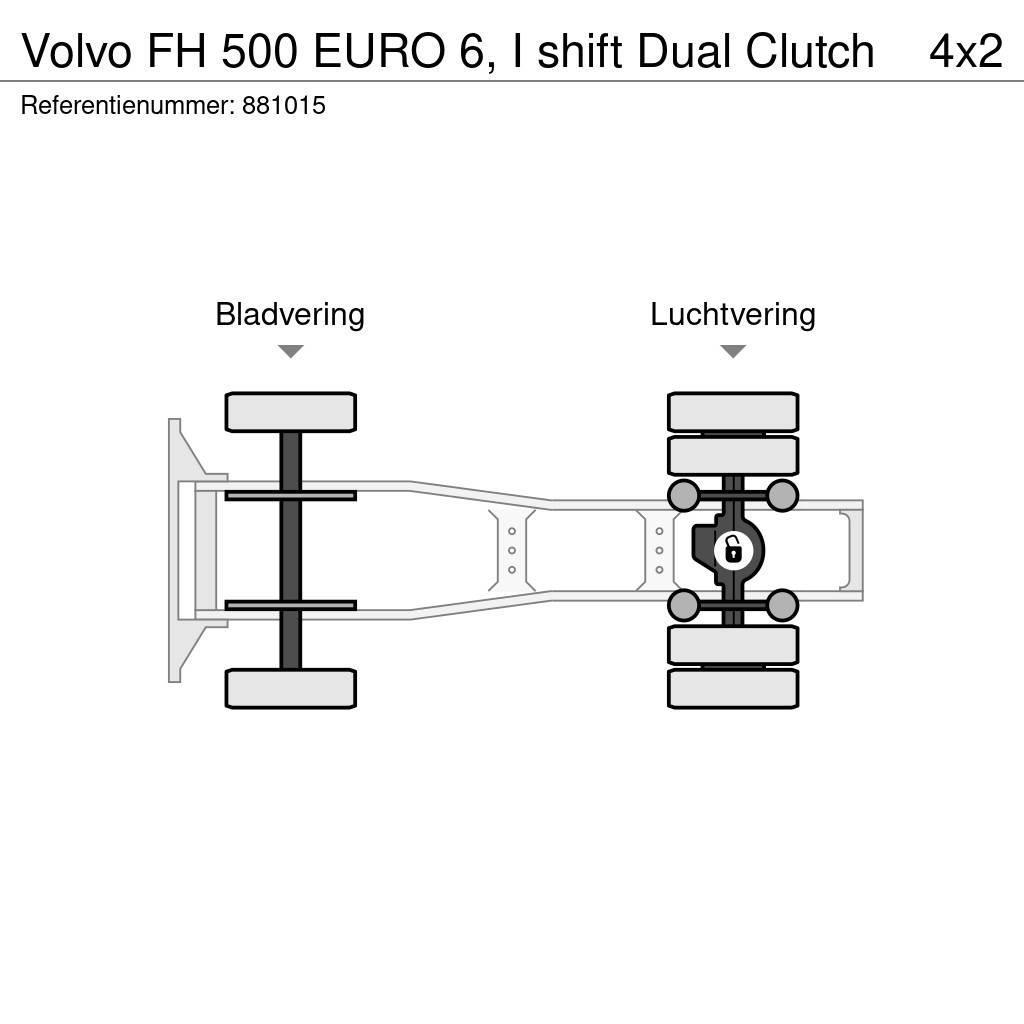 Volvo FH 500 EURO 6, I shift Dual Clutch Sattelzugmaschinen