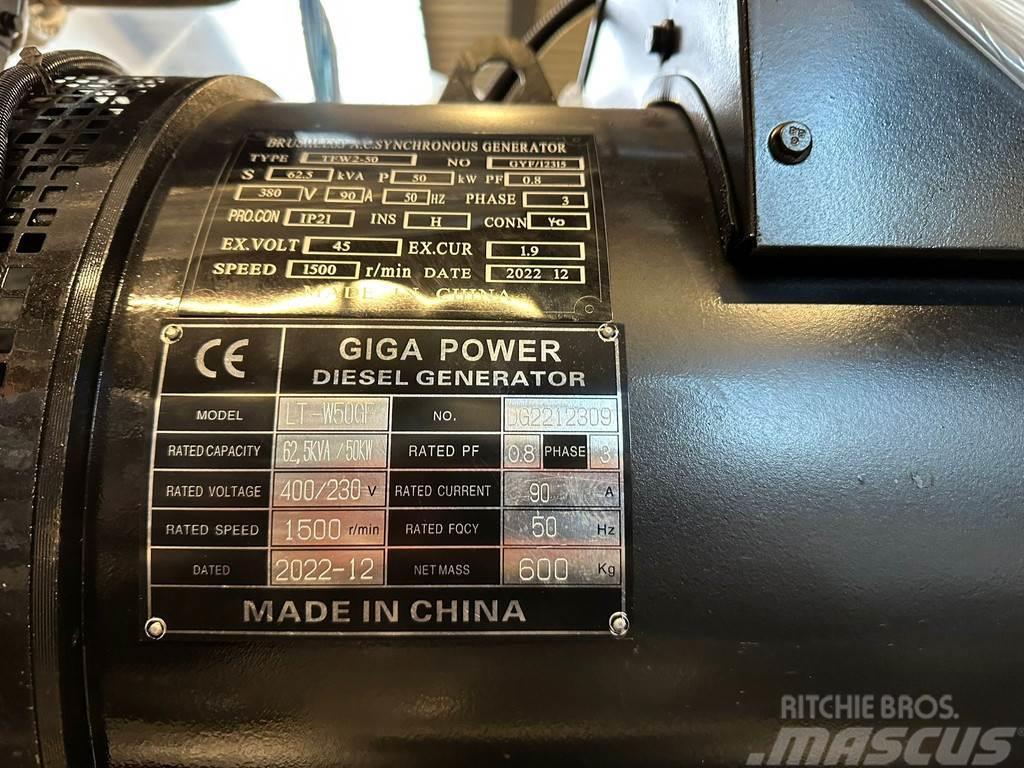  Giga power 62.5 kVA LT-W50GF open set Andere Generatoren