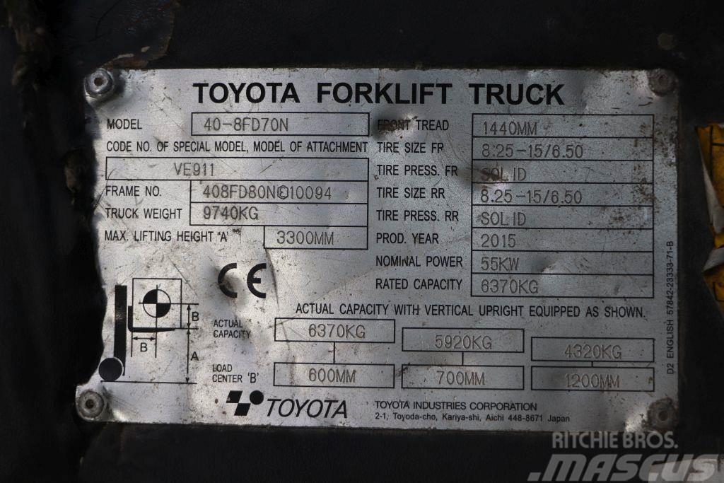 Toyota 40-8FD70N Dieselstapler