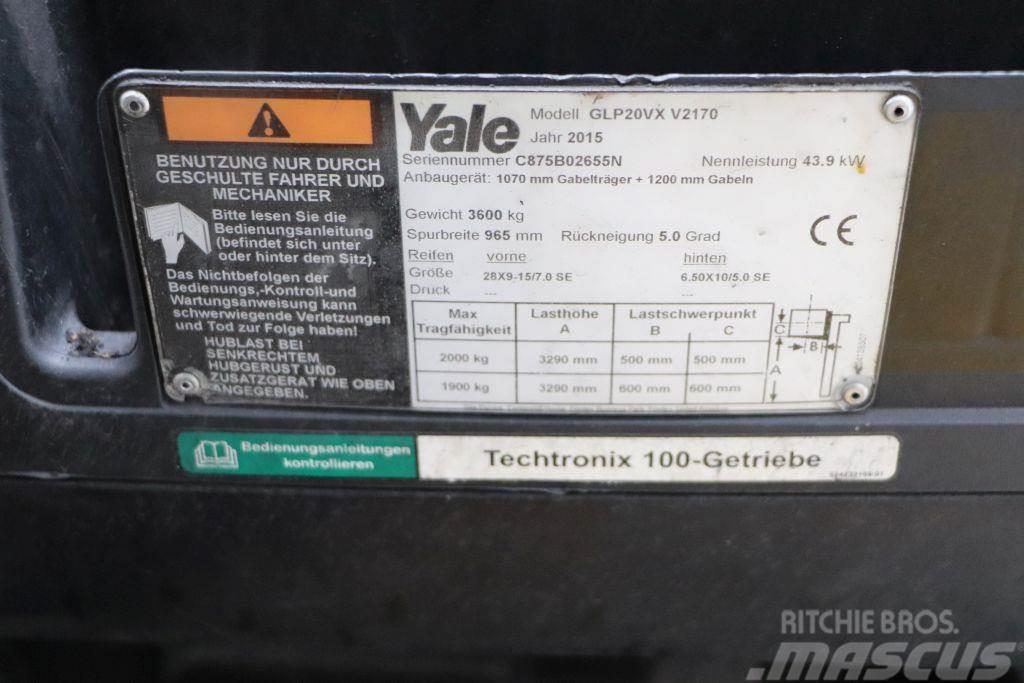 Yale GLP20VX Gasstapler