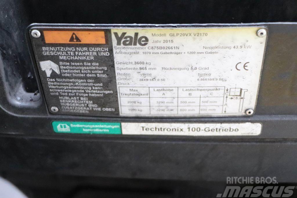 Yale GLP20VX Gasstapler