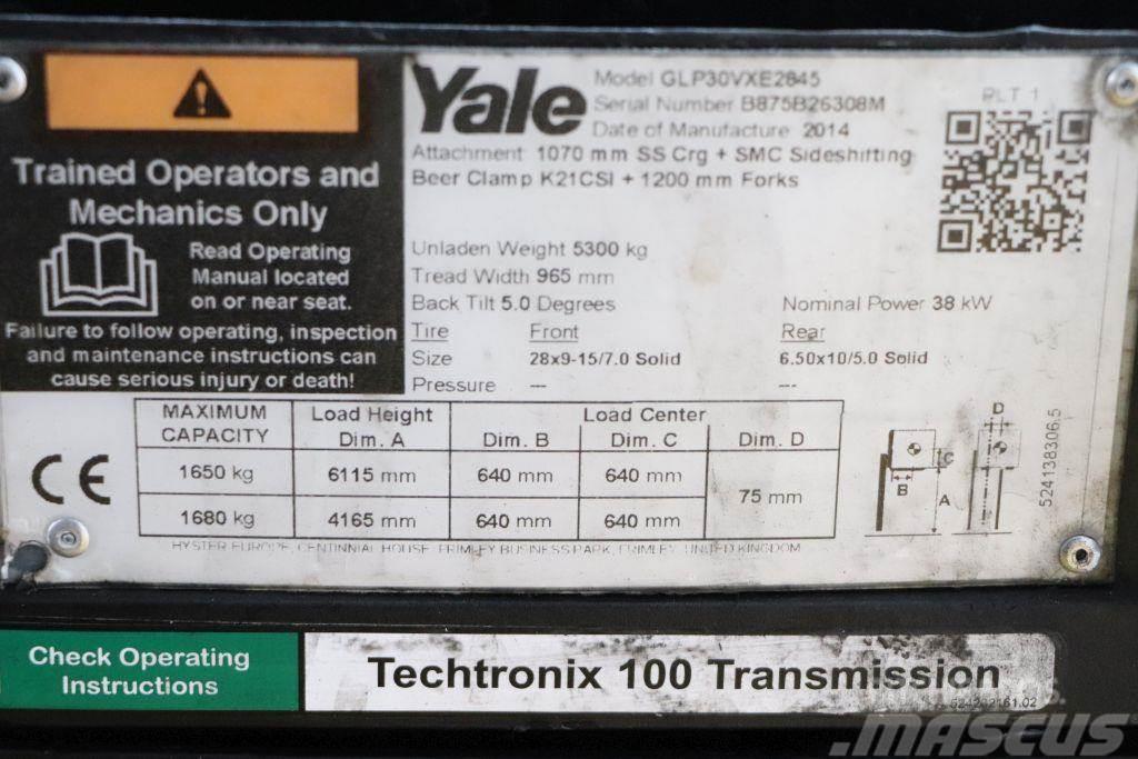 Yale GLP30VX Gasstapler