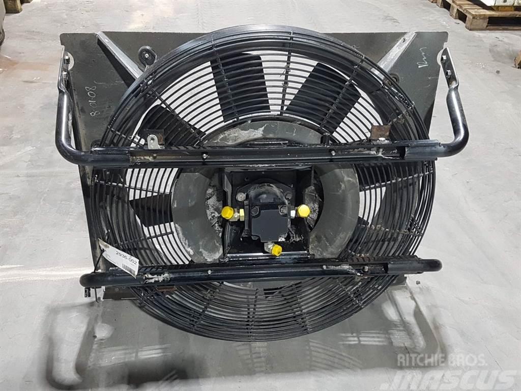 CAT 950H - Cooler fan/Kühlerlüfter/Koelvin Hydraulik