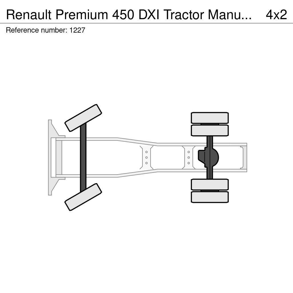 Renault Premium 450 DXI Tractor Manuel Gearbox Hydraulic P Sattelzugmaschinen