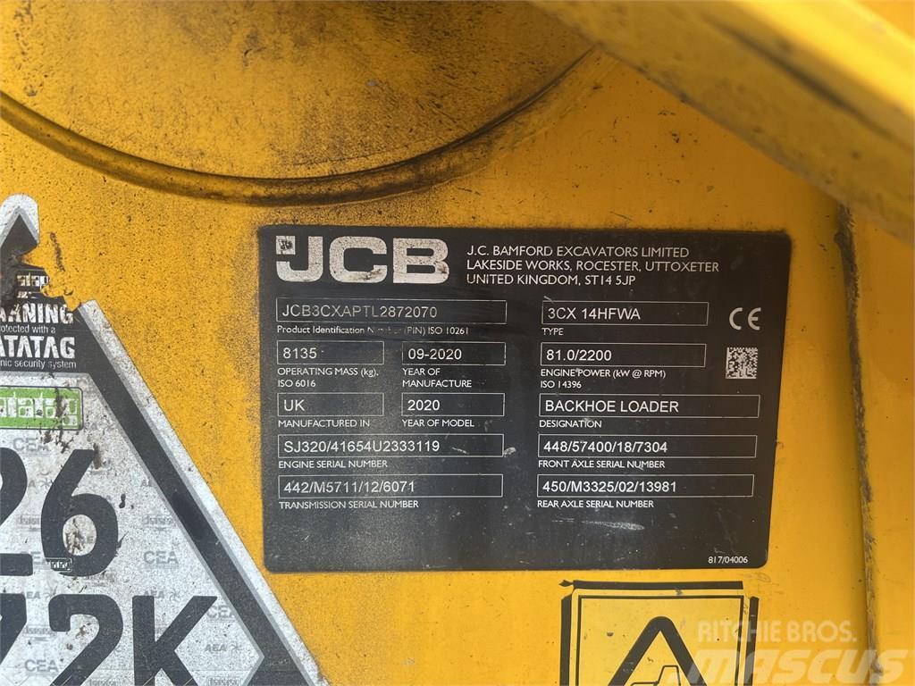 JCB 3 CX Baggerlader
