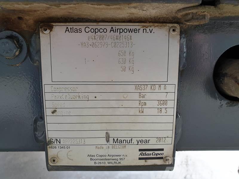 Atlas Copco XAS 37 KD Kompressoren