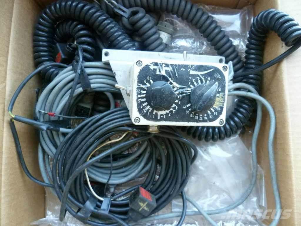  Moba diverse Kabel Asphalt Maschinen Zubehör