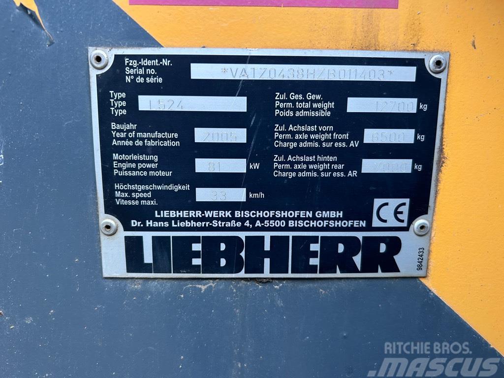 Liebherr L 524 Wheel loaders