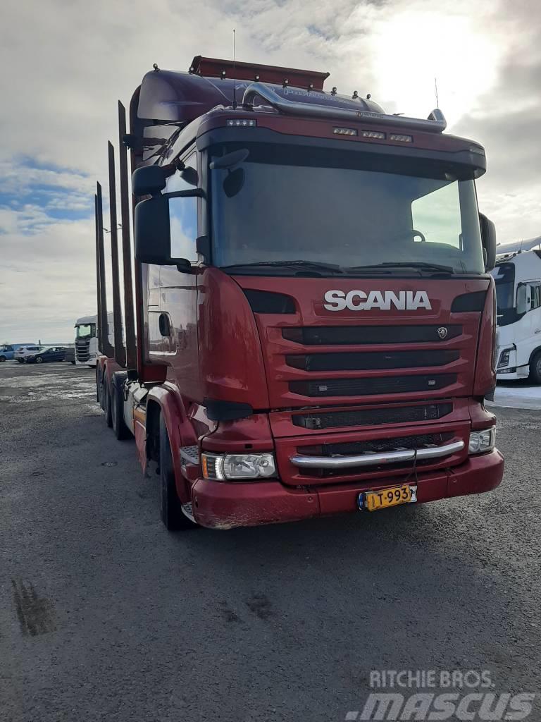 Scania R 730 Holztransporter