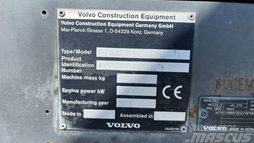 Volvo EW240EMH Materialumschlag