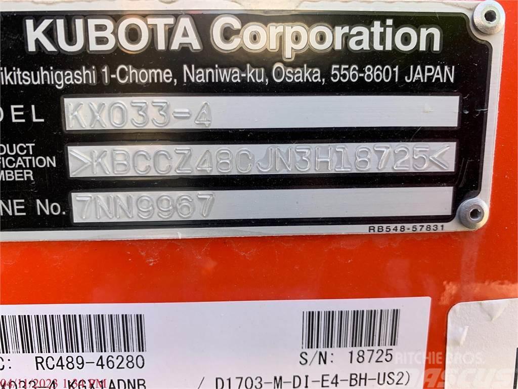 Kubota KX033-4 Minibagger < 7t