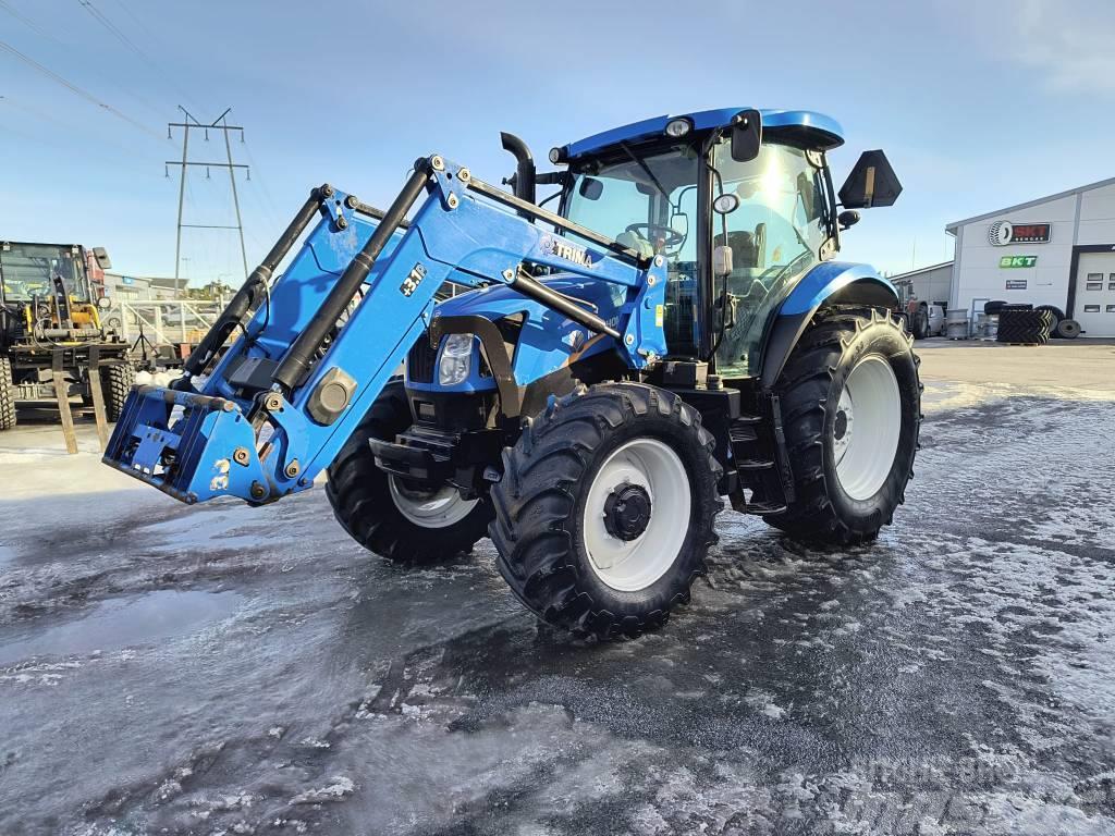 New Holland T6.140 Juuri vaihdettu vetolevy Traktoren
