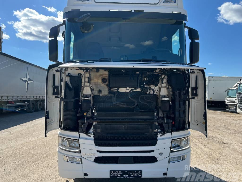 Scania S580B6X2NB EURO6, full air, 9T front axel!! Wechselfahrgestell