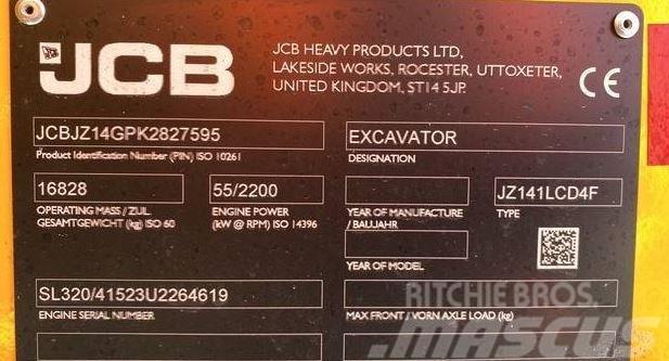 JCB JZ141LC Minibagger < 7t