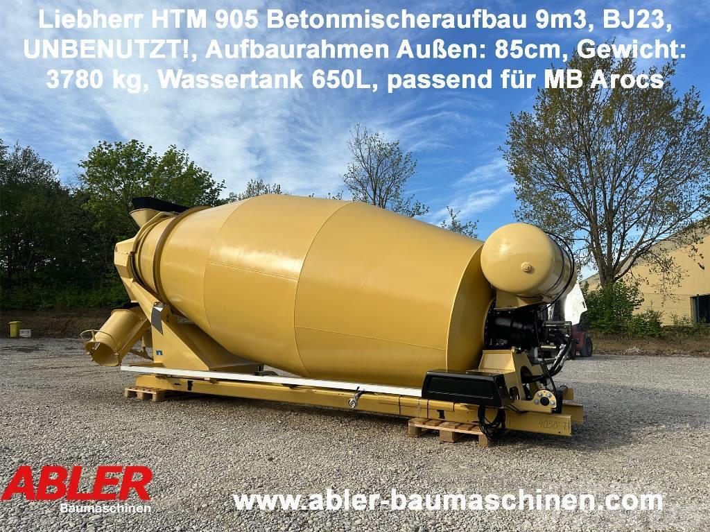 Liebherr HTM 905 Betonmischeraufbau 9m3 unbenutzt Mercedes Betonmischer