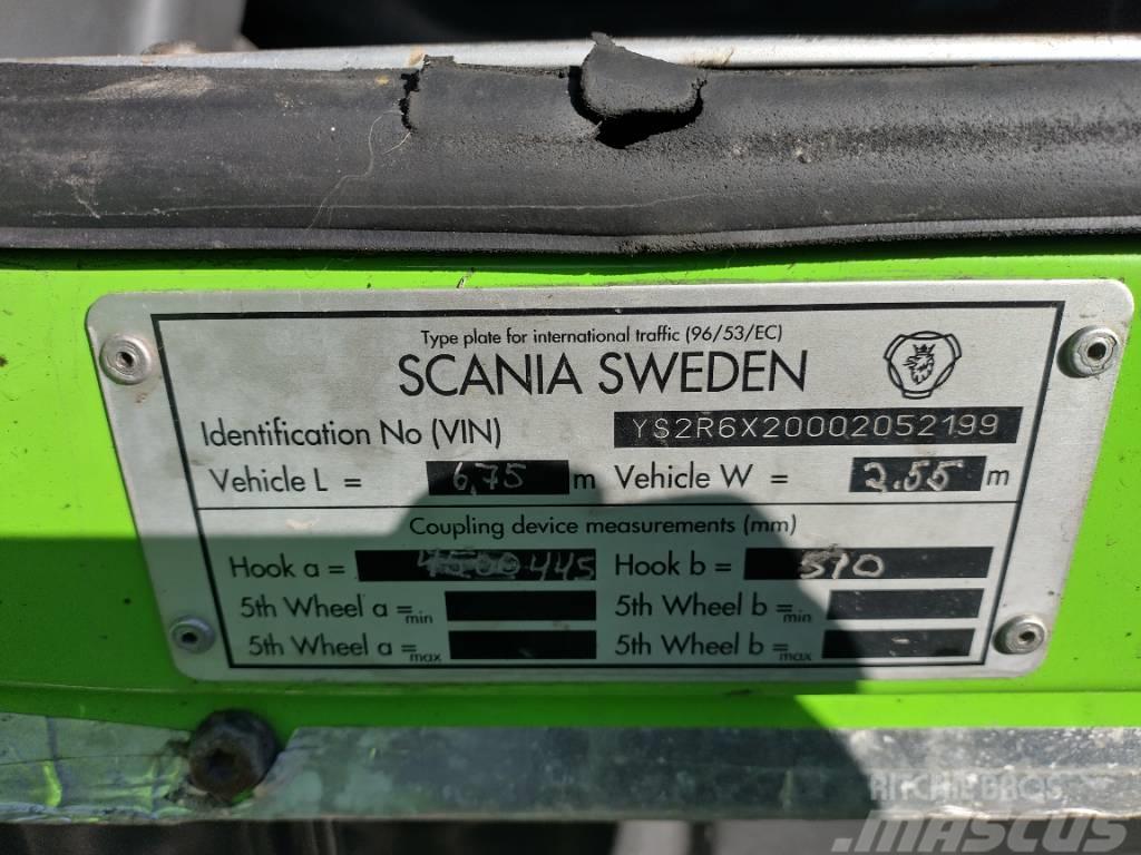 Scania R560 6x2 takateliveturi Sattelzugmaschinen