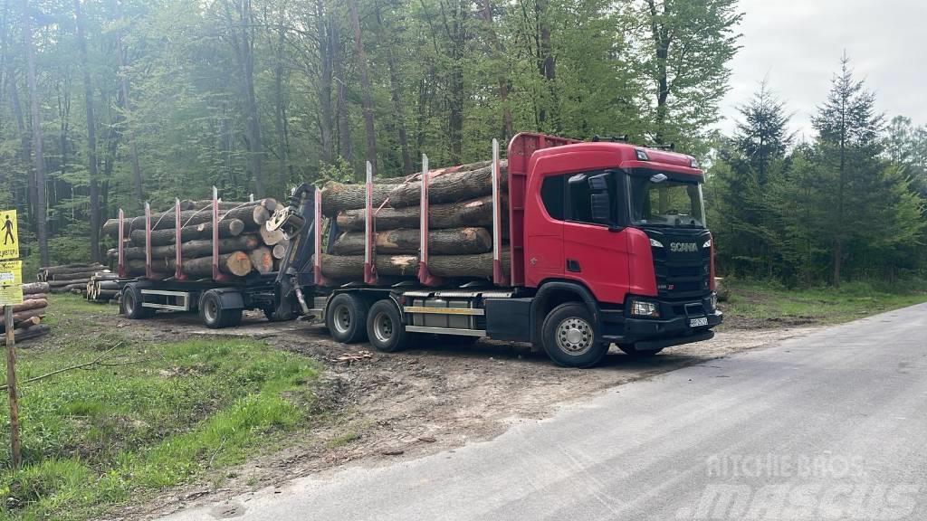 Scania R 580 Holztransporter