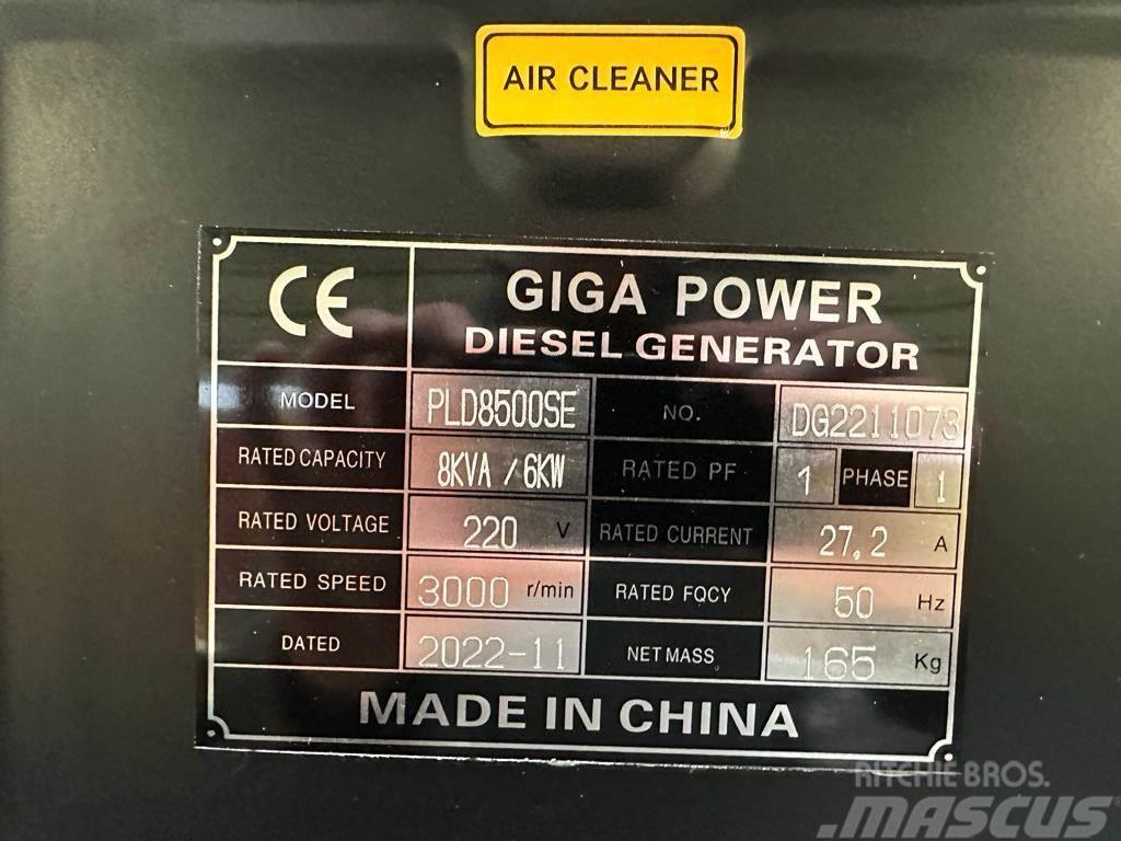  Giga power 8 kVA generator - PLD8500SE Andere Generatoren