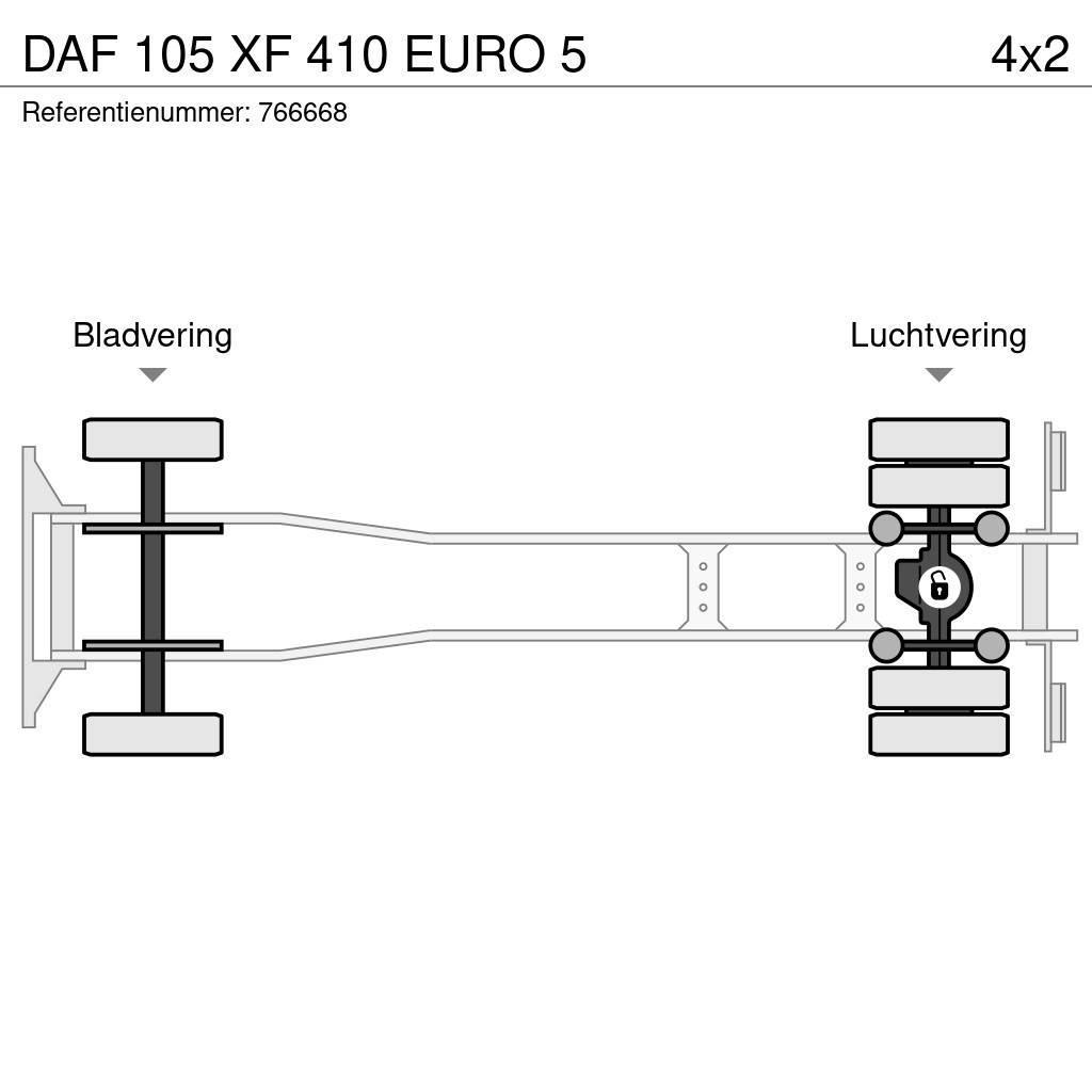DAF 105 XF 410 EURO 5 Pritschenwagen/Pritschenwagen mit Seitenklappe