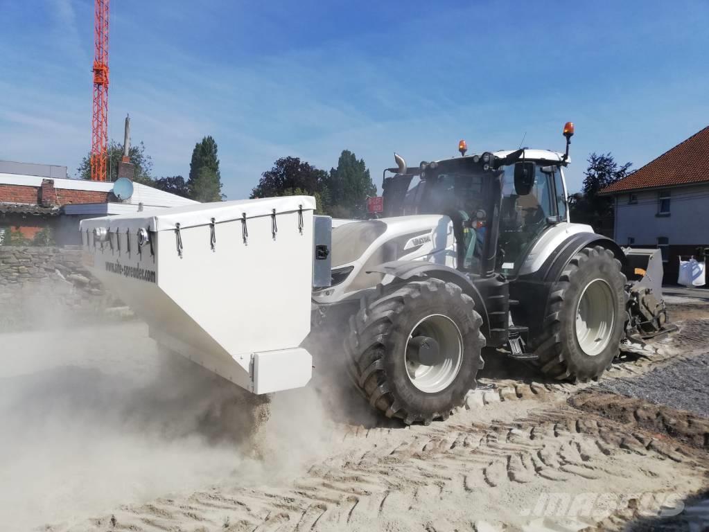  amag Bindemittelstreuer, Frontanbaustreuer 3 m³ Asphaltfräsen