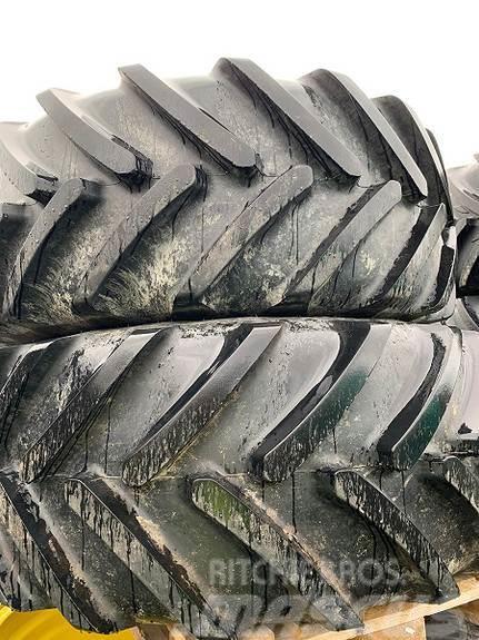 John Deere Hjul par: Michelin Multibib 540/65 28 GKN gul 18 Reifen