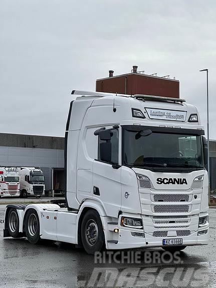 Scania R580 6X2 Hydraulikk Lav km Sattelzugmaschinen
