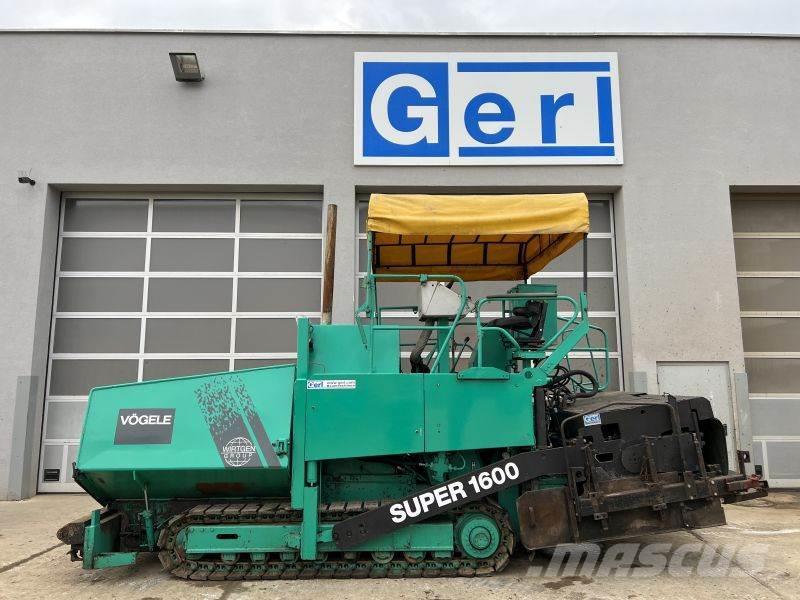 Vögele Super 1600 Typ 6-72 Strassenfertiger