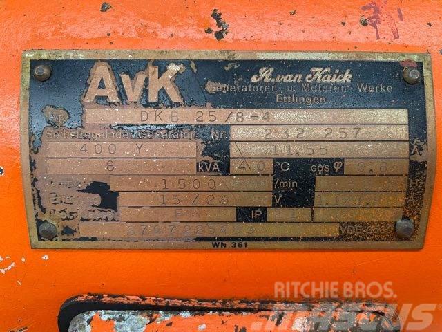  40 kVA AVK DKB 25/8-4 Generator Andere Generatoren