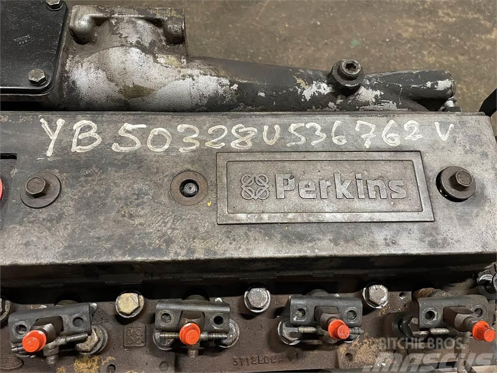 Perkins 1006 motor, brandskadet Motoren