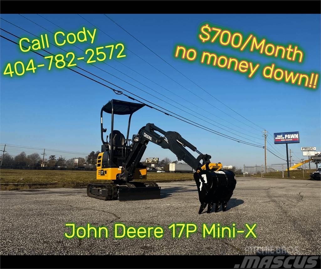 John Deere 17 P Minibagger < 7t