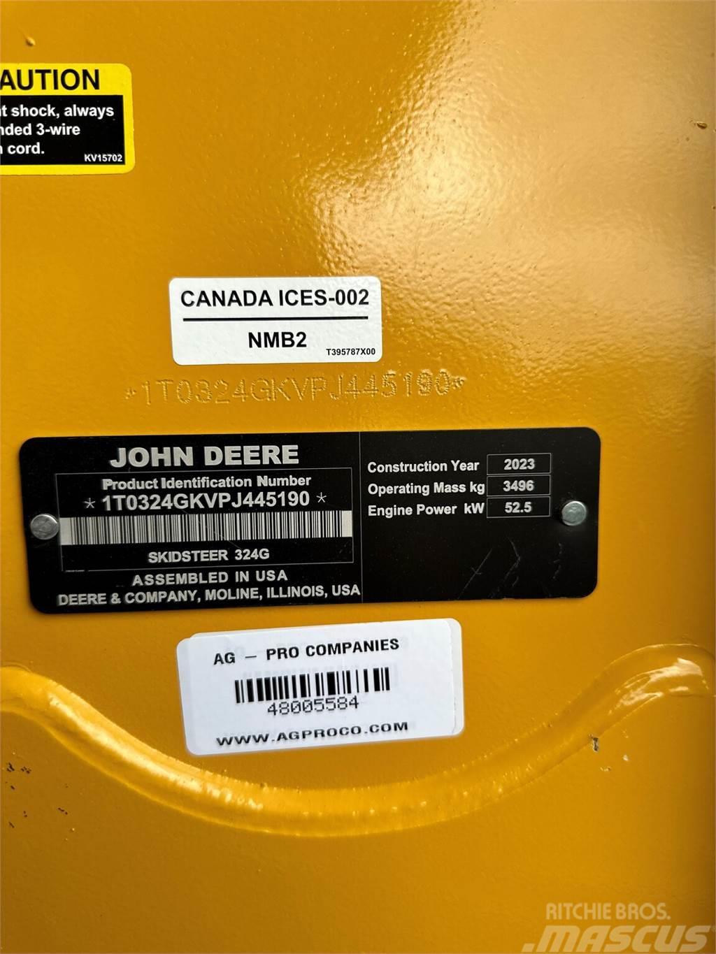 John Deere 324G Kompaktlader