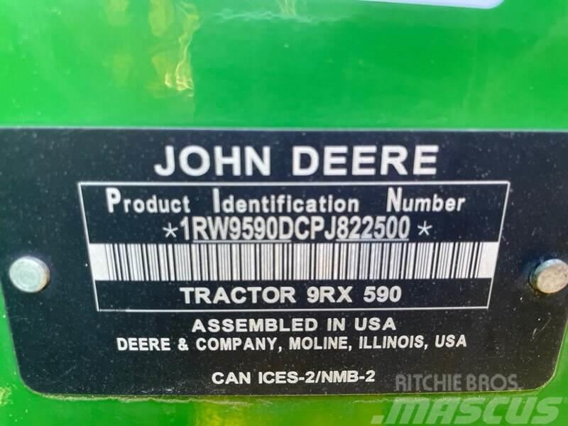 John Deere 9RX 590 Traktoren