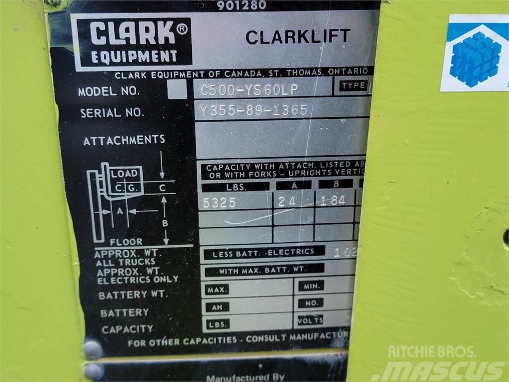 Clark C500-YS60LP Gasstapler