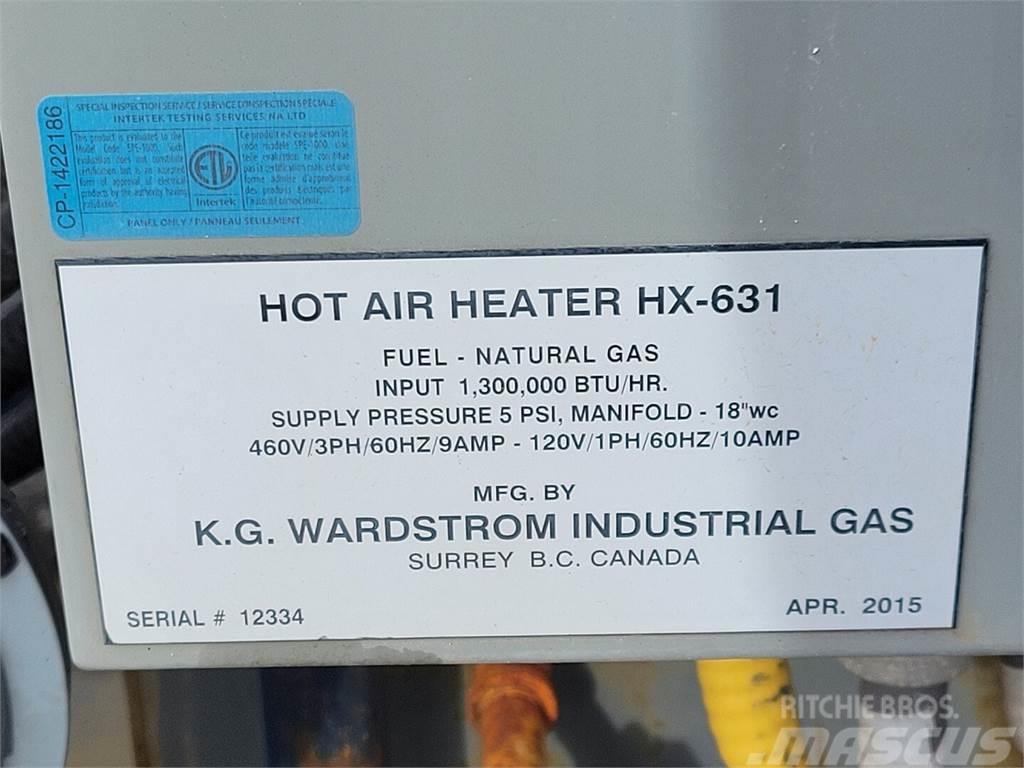  K.G. WARDSTROM INDUSTRIAL GAS HX-631 Andere