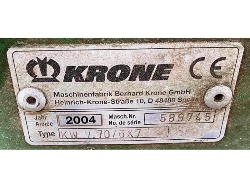 Krone KW 7,70 Kreiselheuer/-wender