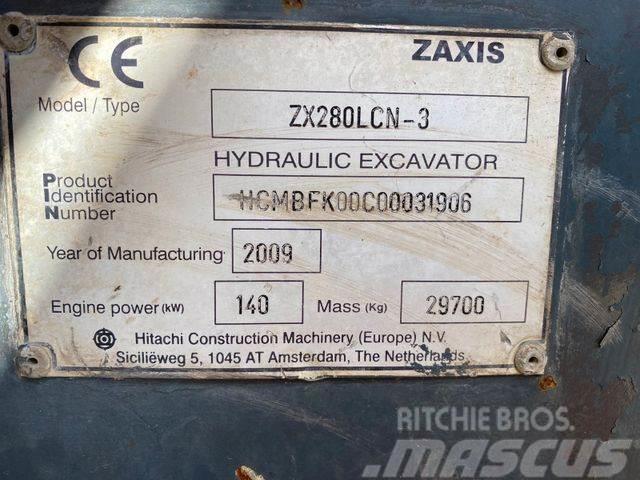 Hitachi ZX280 LCN-3 **BJ. 2009 *11645H ** Raupenbagger