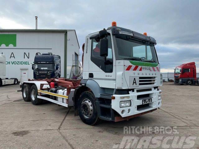 Iveco TRAKKER 260S 440 6x2 for container transport 510 Abrollkipper