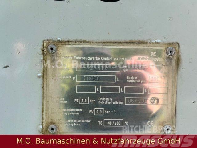 Kässbohrer SSL 38 / 38.000 L / 3 achser / Luft Tankauflieger