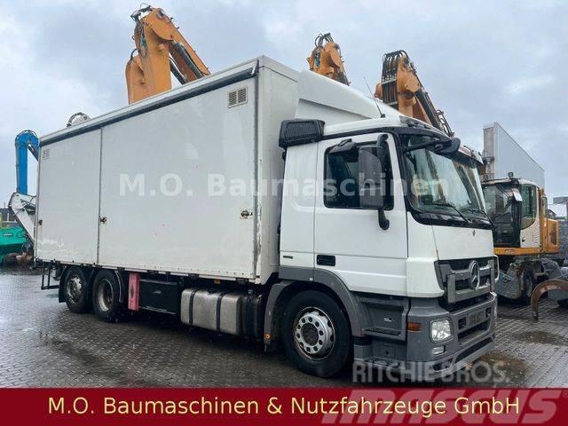 Mercedes-Benz Actros 2541 / 6x2 / Euro 5 / Koffer /Ladebühne / Box body trucks