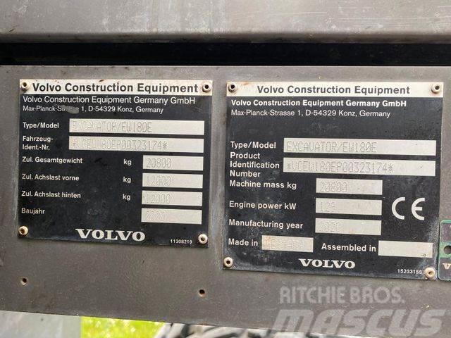 Volvo EW180E**OilQiuck 7055**hydr. SW**ab 1.995€/mtl. Wheeled excavators