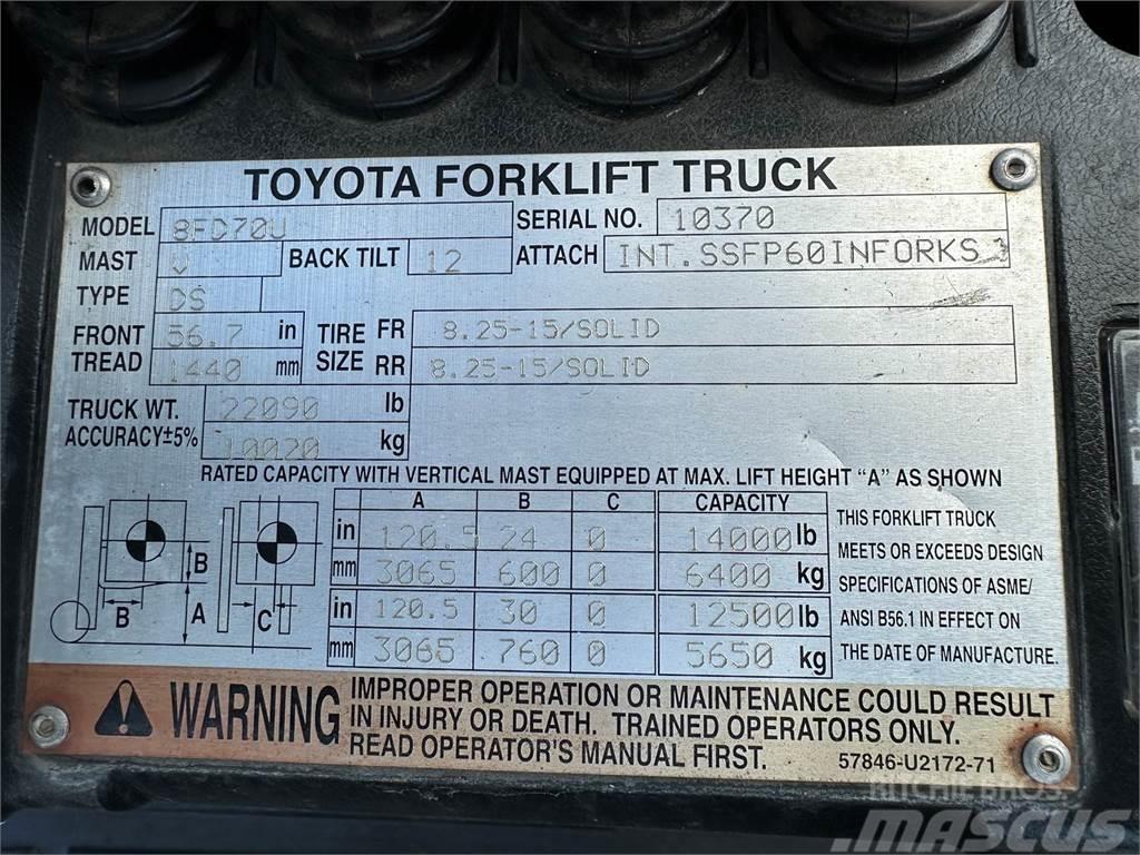 Toyota 8FD70U Andere Gabelstapler