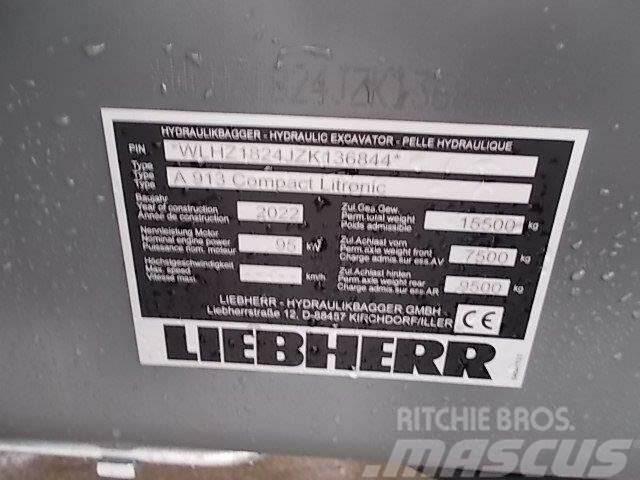 Liebherr A 913 Compact G6.0-D Litronic Mobilbagger