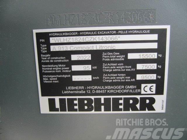 Liebherr A 913 Compact G6.0-D Mobilbagger