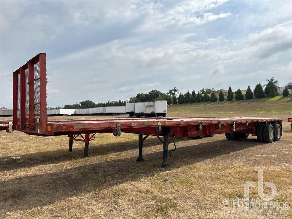 Fruehauf 45 ft T/A Flatbed/Dropside semi-trailers