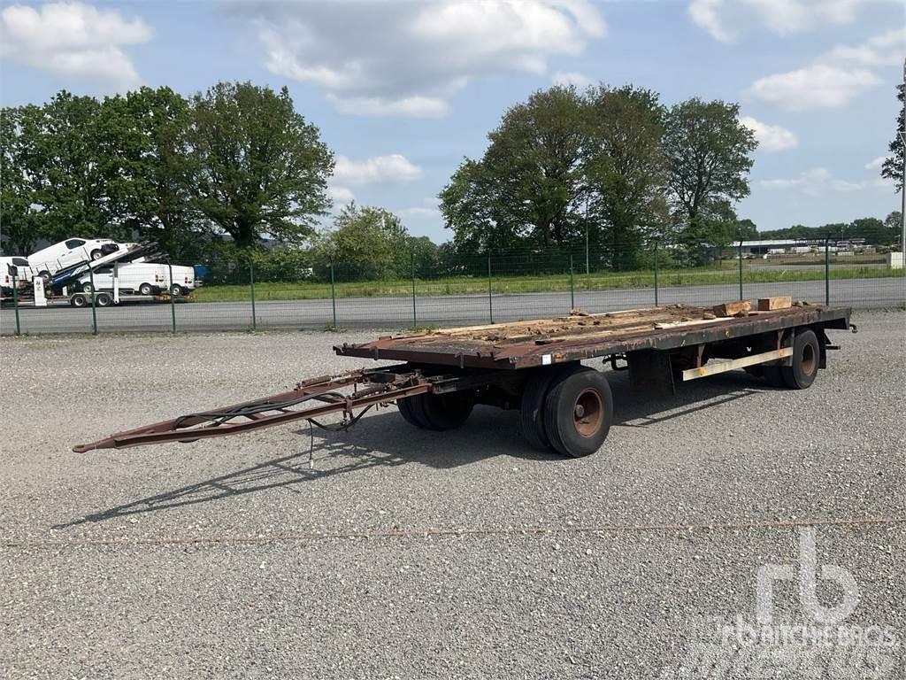  S/A Equipment Trailer (Inoperable) Low loaders
