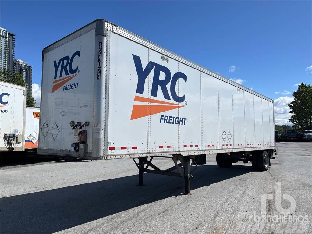 Vanguard 40 ft x 102 in S/A Box body semi-trailers