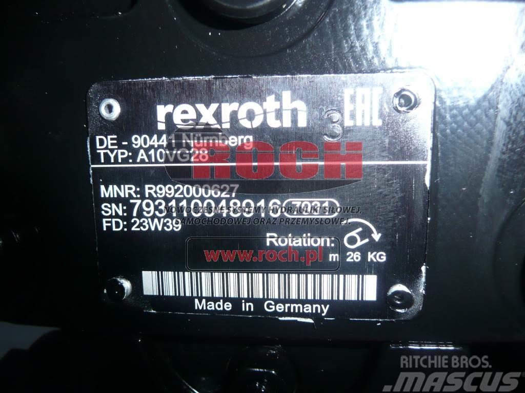 Rexroth A10VG28 BOMAG 05800944 Hydraulics