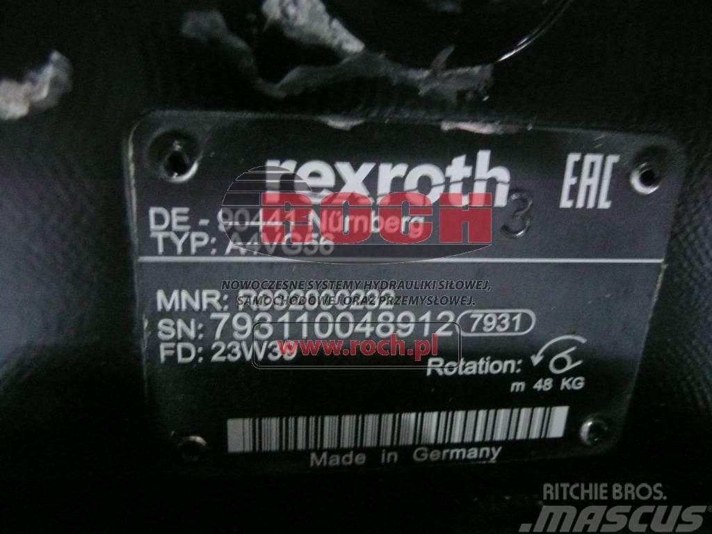 Rexroth A4VG56 - LIEBHERR 10030434 2079960 Hydraulik