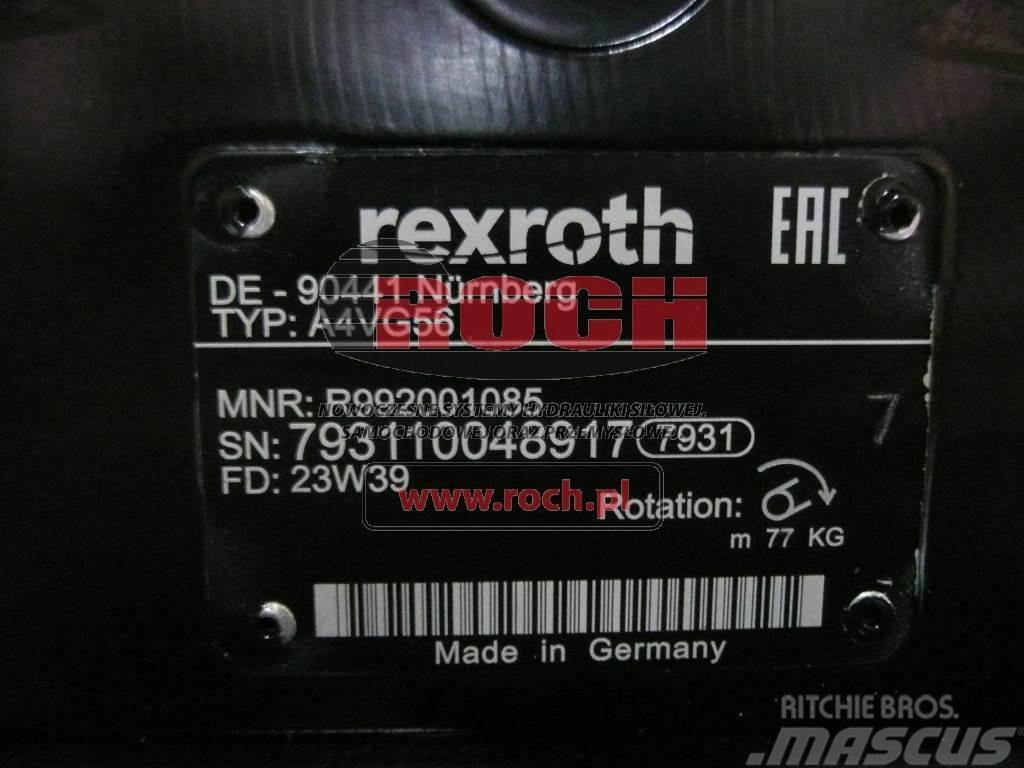 Rexroth AA4VG56 CAT 196-8429 Hydraulik